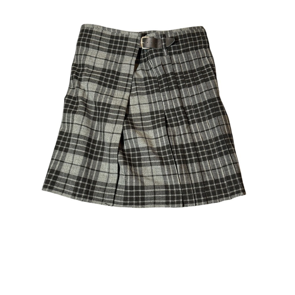 Grey Scottish Mens Kilt Tartan Kilts Traditional‎ Highland dress 100% Wool
